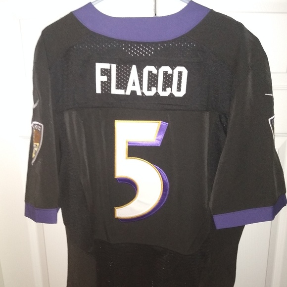 Joe Flacco Baltimore Ravens Authentic Jersey - Picture 2 of 2